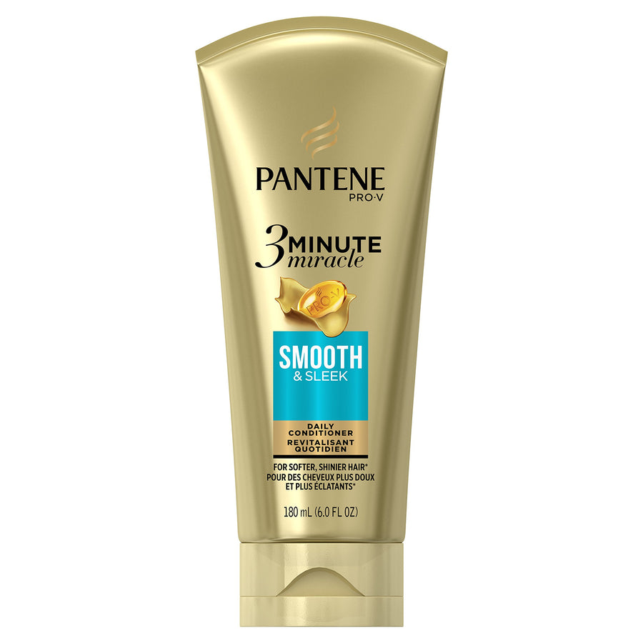 Smooth & Sleek 3 Minute Miracle Daily Conditioner, 6.0 fl oz (Packaging May Vary)
