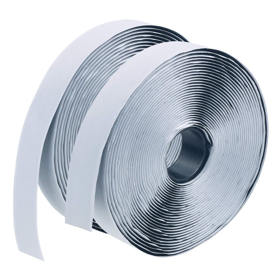 Hook and Loop Tape 3/4 Inch x 23 Feet Each Roll Heavy Duty Adhesive Industrial Strength Hook Loop Strip Mounting Tape for Indoor and Outdoor Black (HTB030)