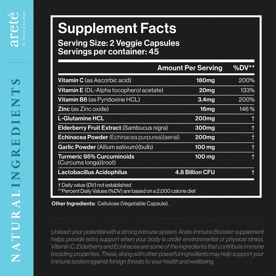 Premium Immunity Booster Supplement – 10 in 1 Natural R