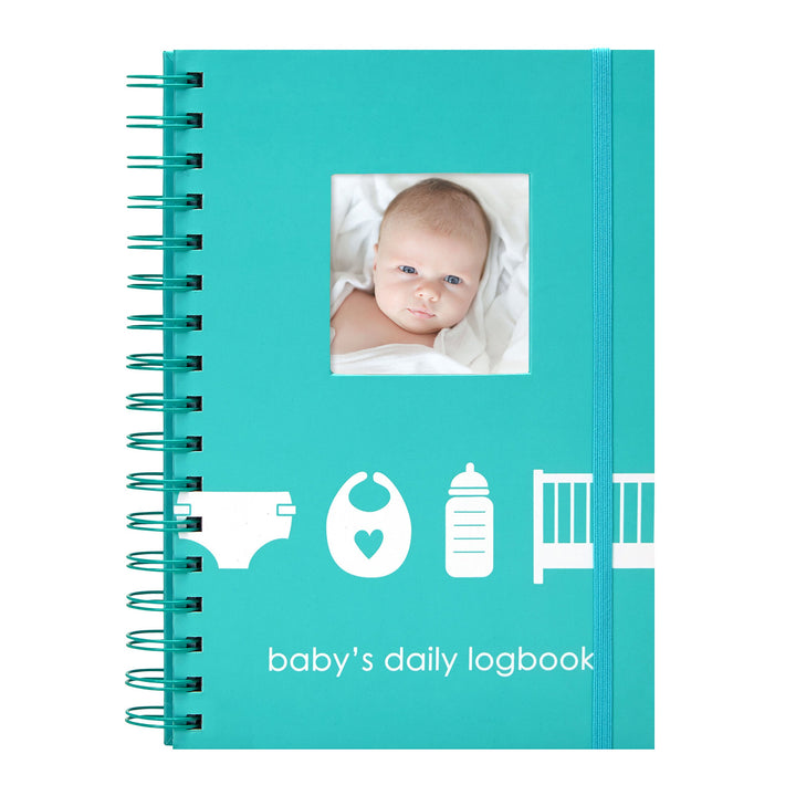 Pearhead Baby's Daily Log Book, 50 Easy to Fill Pages to Track and Monitor Your Newborn Baby's Schedule