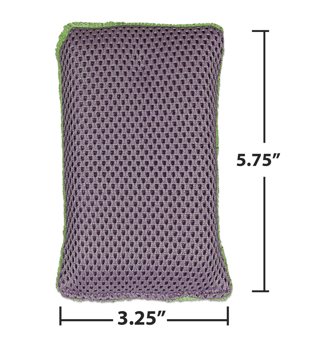 CleanAide® Double Sided Wash and Scour Home and Kitchen