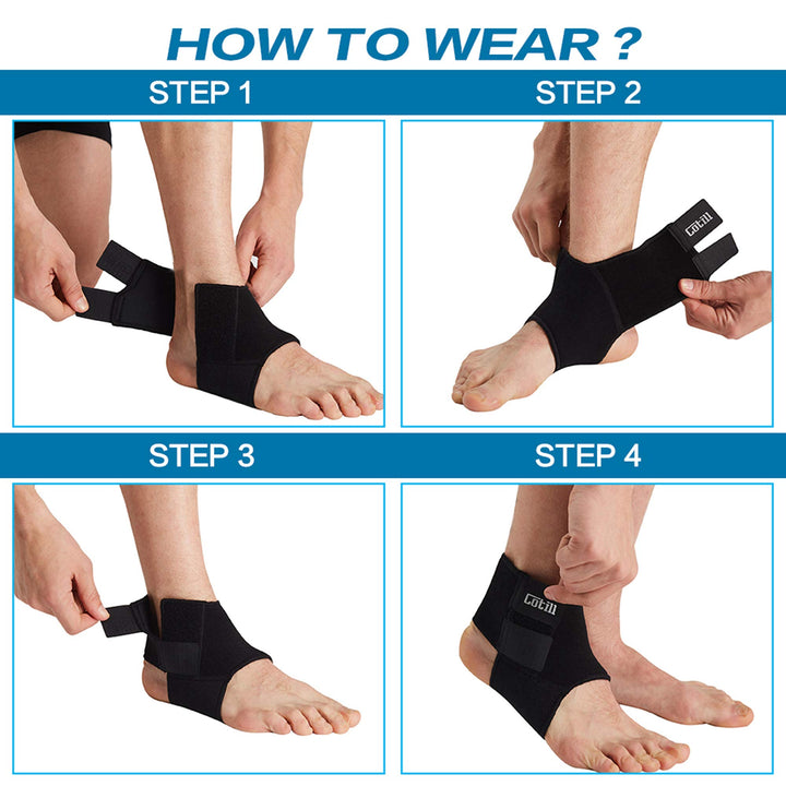 Cotill Ankle Support for Men and Women - Neoprene Breat