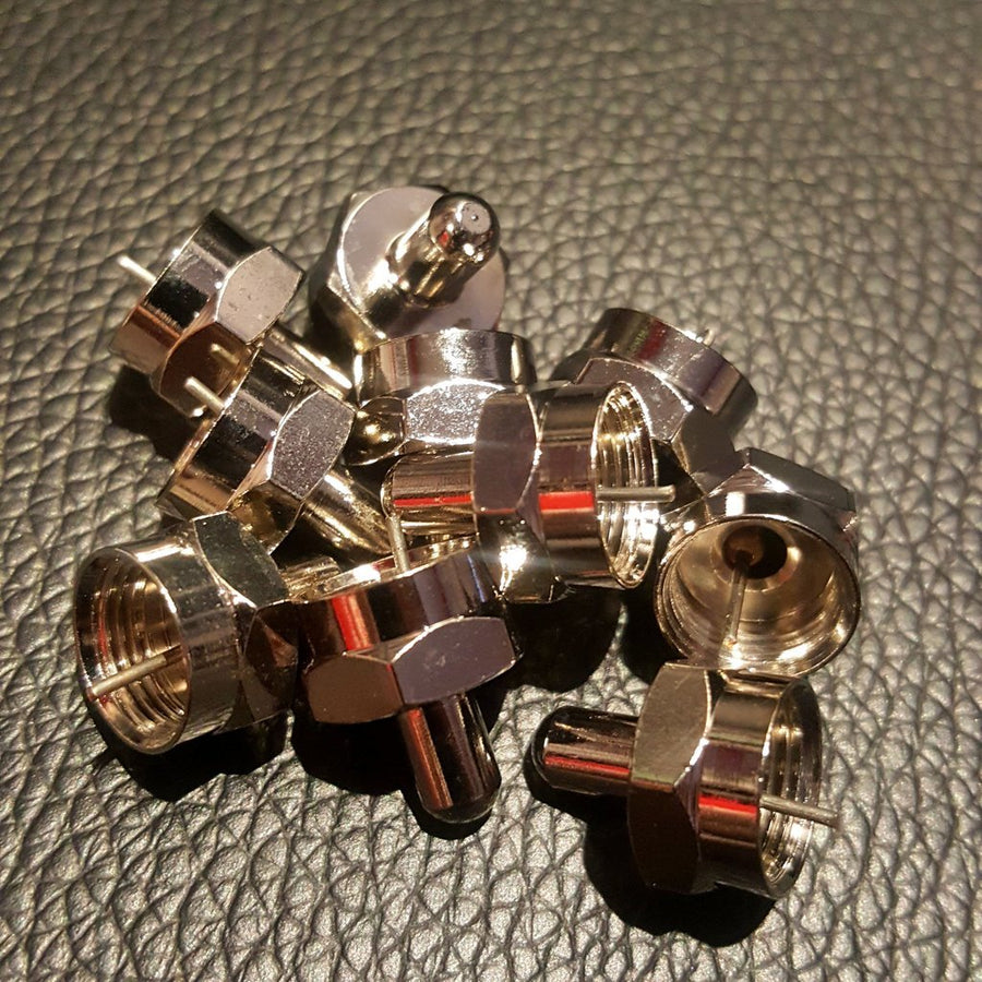 F Type 75 Ohm Terminator - 10 Pack