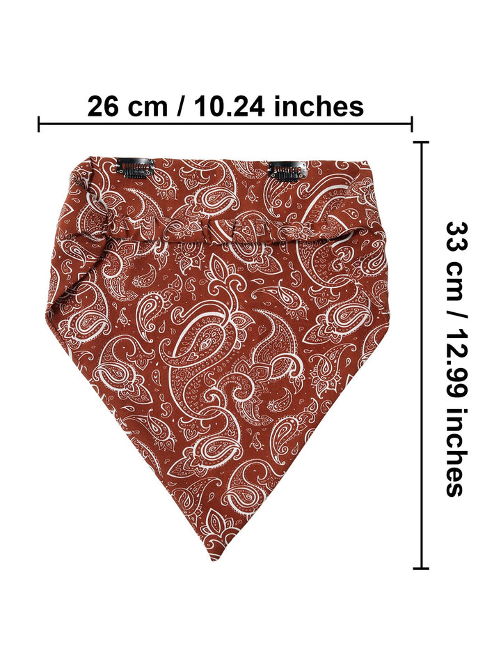 AWAYTR Floral Headband - 3PCS Chiffon Hair Bandanas Pri