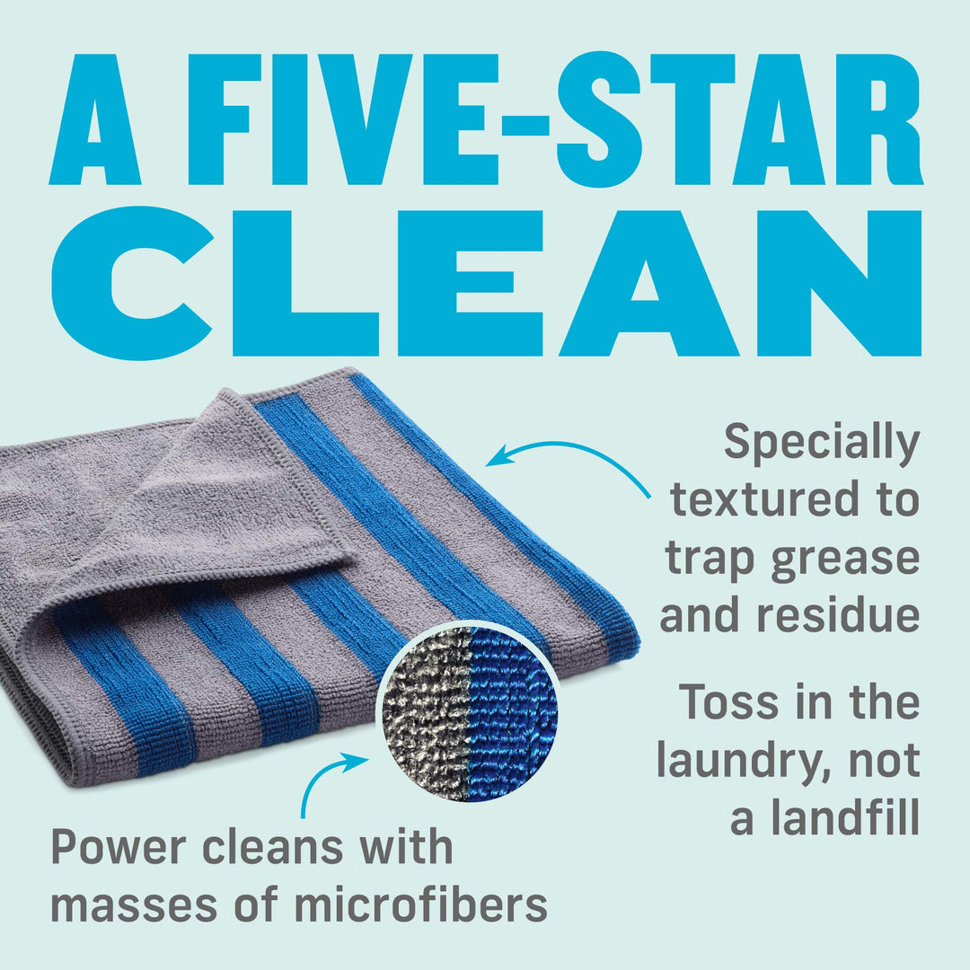 E-Cloth Range &amp; Stovetop Cleaning Cloth, Reusab