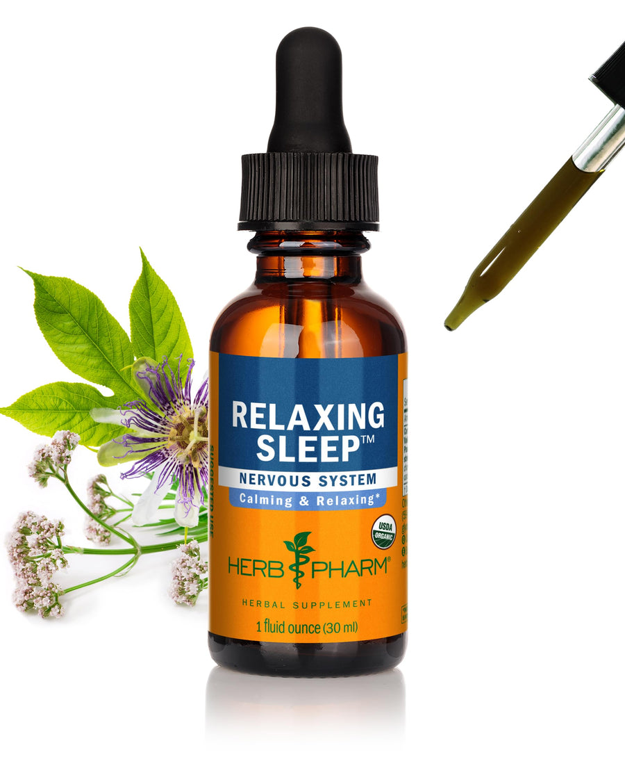 Herb Pharm Relaxing Sleep Herbal Formula with Valerian 