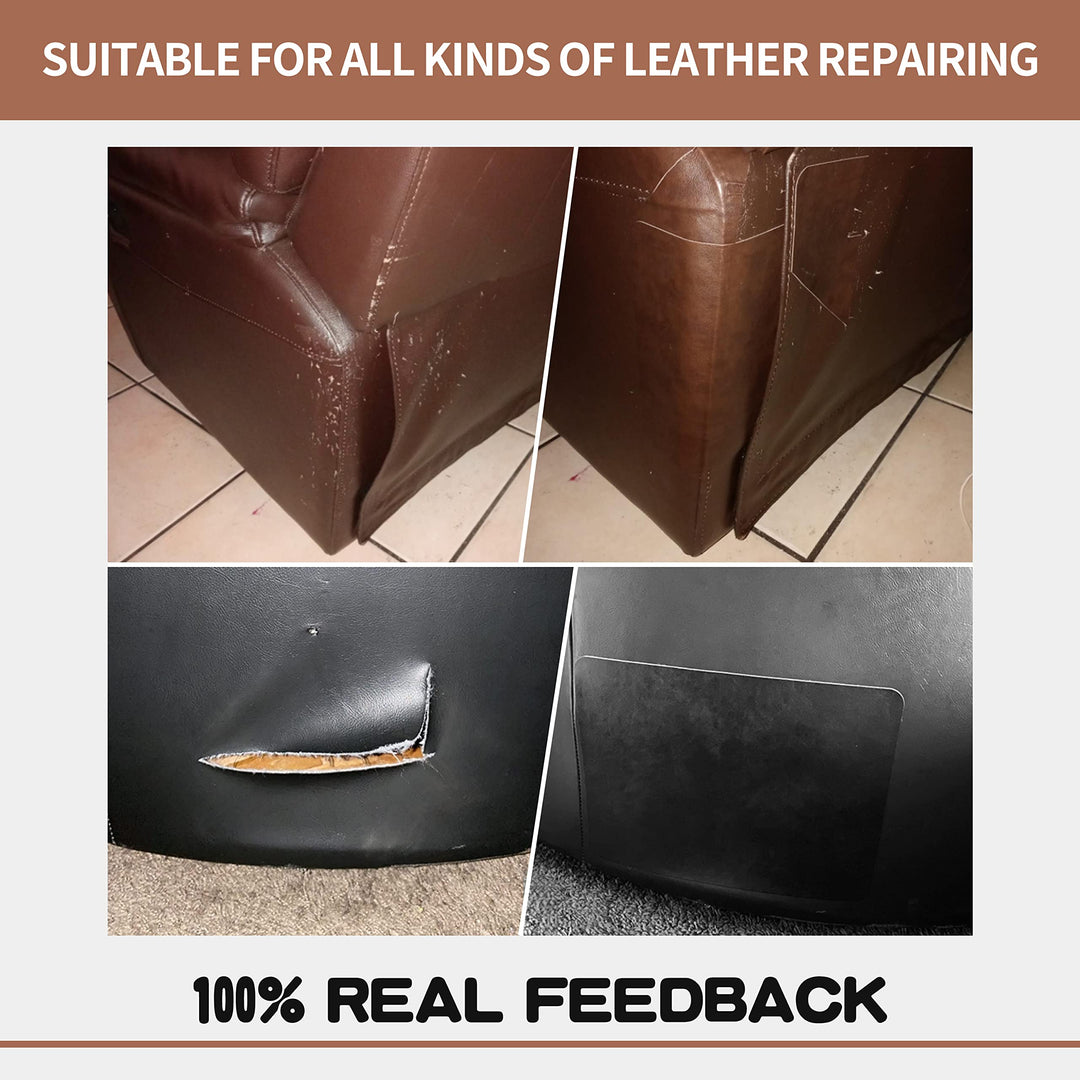 Azobur Leather Repair Patch, Self Adhesive Sofa Patch, 