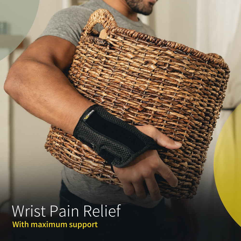 BraceUP Wrist Support Brace with Splints for Carpal Tun