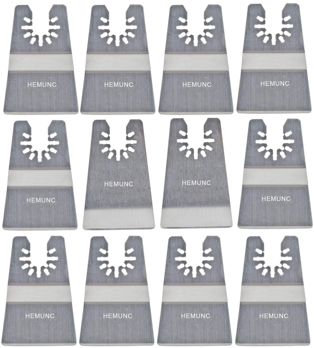 Oscillating tool scraper blades set, include oscillating rigid scraper blade 10pcs, flexible multitool scraper blades 2pcs, universal fit oscillating multitool scraper blades for carpet tile adhesives