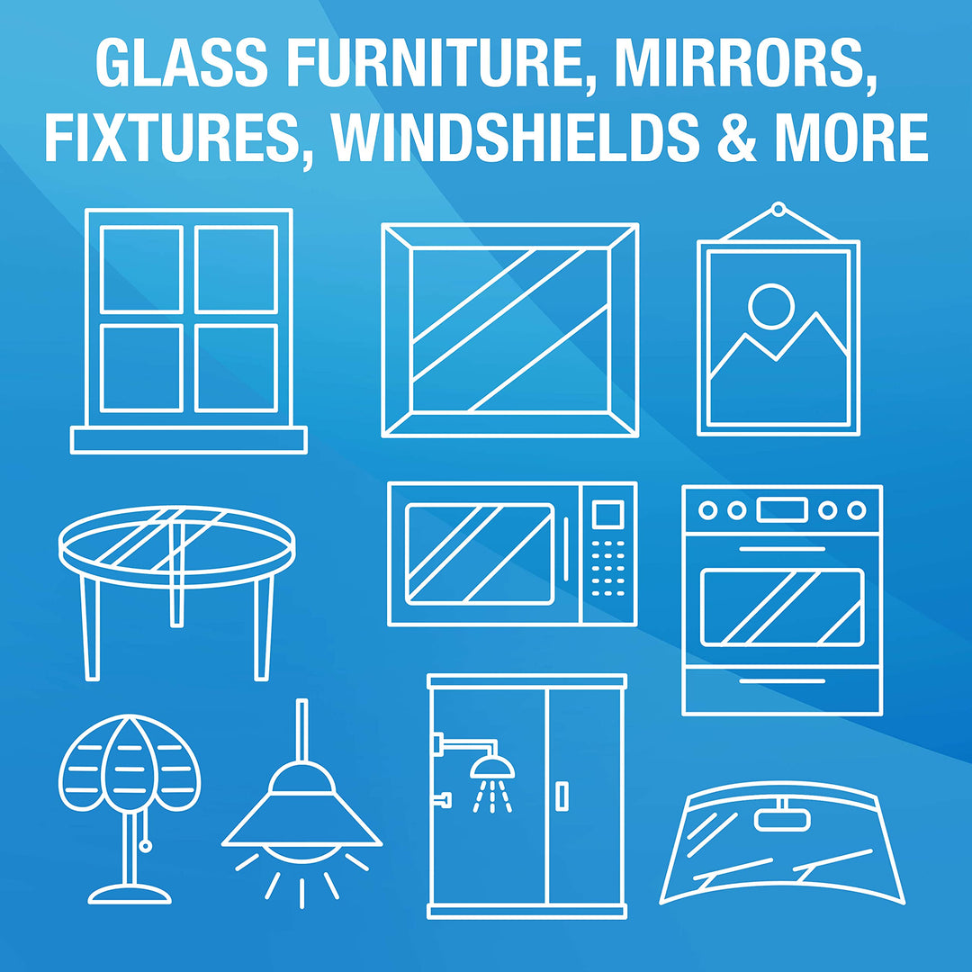 MiracleWipes for Glass - Disposable, Streak Free Cleani