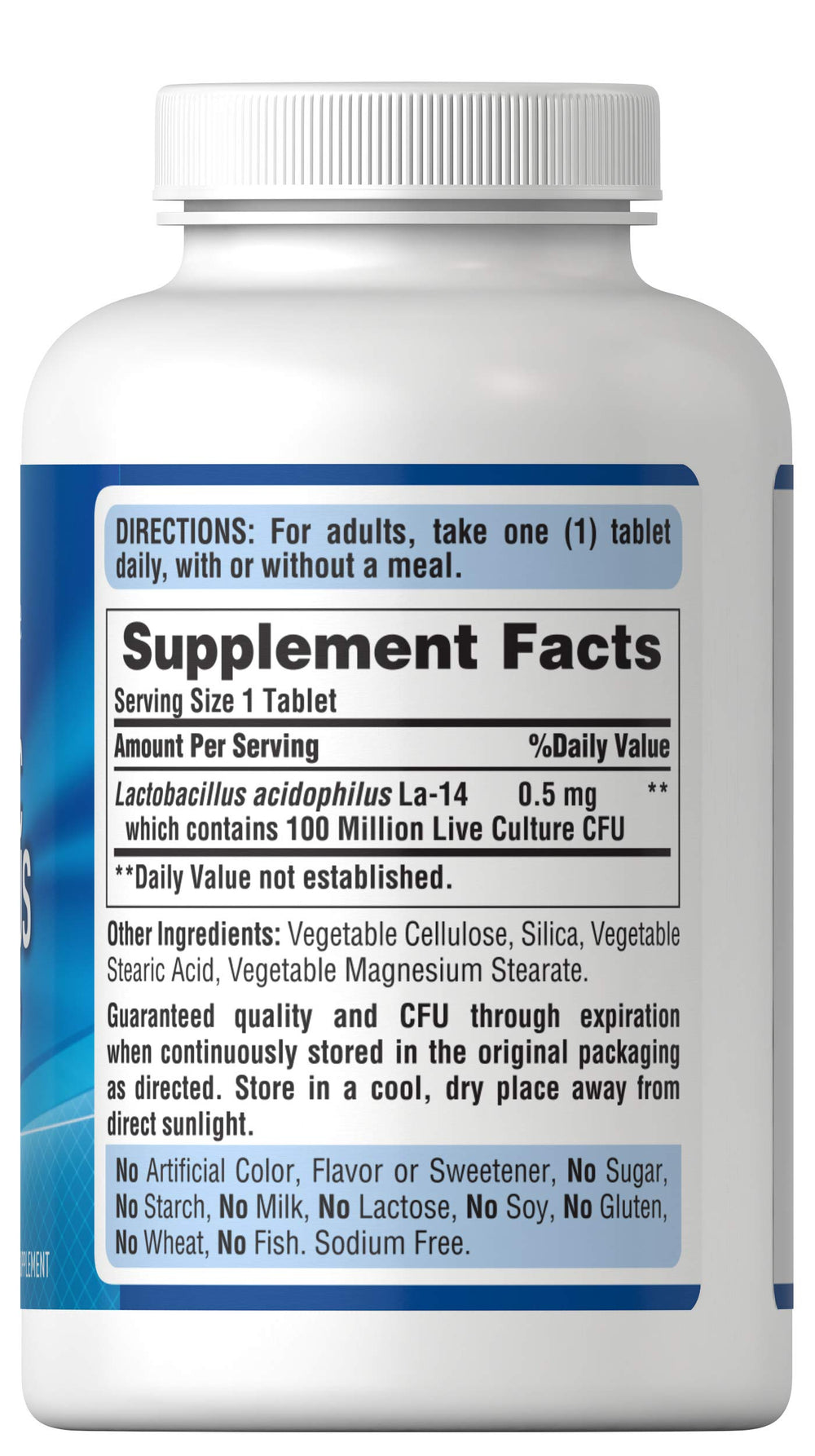 Puritan's Pride Nature's Promise Probiotic Supp