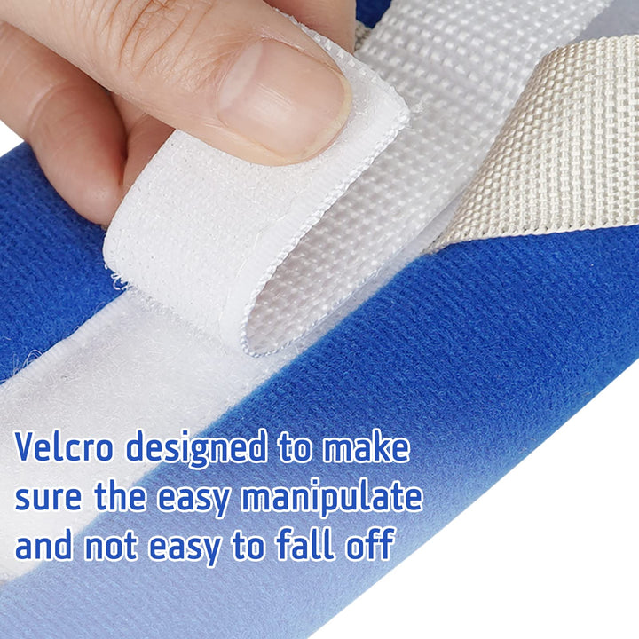 Exttlliy 4Pcs Hospital Patient Medical Restraints Bed L