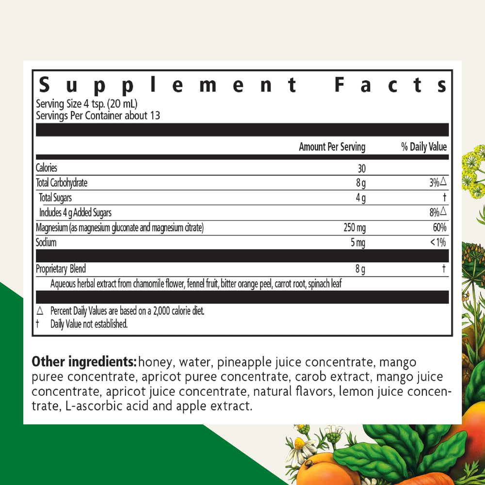 Magnesium - Liquid Herbal & Mineral Supplement for Bone Support, Digestive Health & More - Vegetarian, Non-GMO - 8.5 fl oz