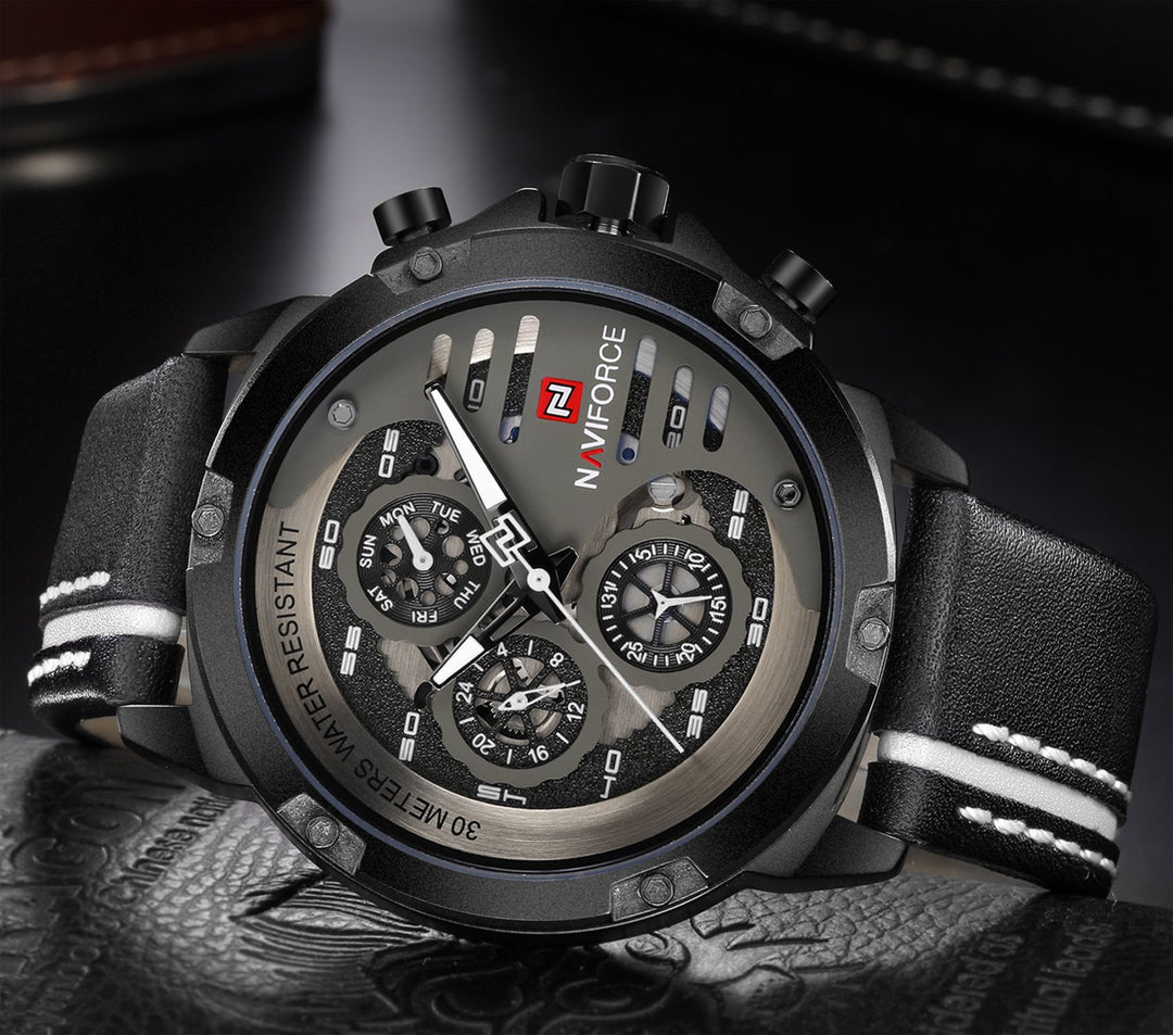 NAVIFORCE Sport Military Watches for Men Waterproof Wat