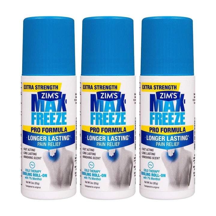 Zim's Max-Freeze Pro Formula Roll-on, 3Count