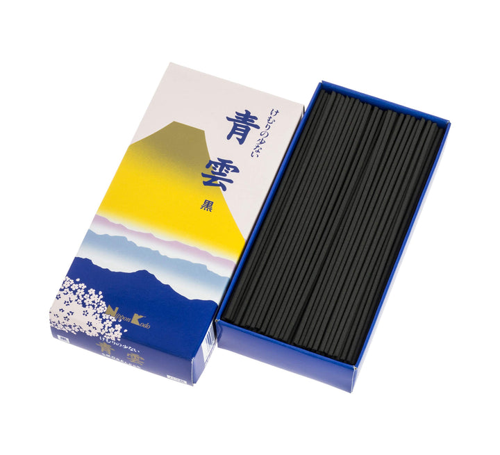 Nippon Kodo - 258 - Seiun Chrysanthemum Incense Sticks - 16 x 8 x 3 cm - Blue