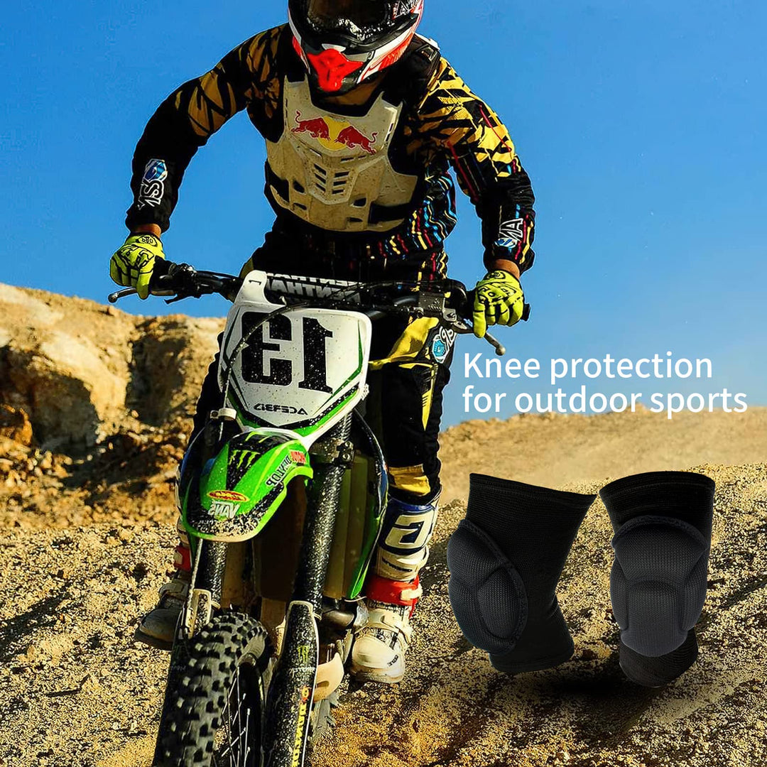 Sponge Wrestling Knee Pads, Thickened Soft Protective Knee Sleeves for Men Women, Flexible Anti-Collision Knee Support Brace for Wrestling Basketball Volleyball Football Dance Knee Protector