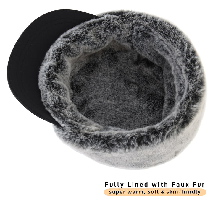 Connectyle Outdoor Mens Warm Hunting Hat with Earflaps 
