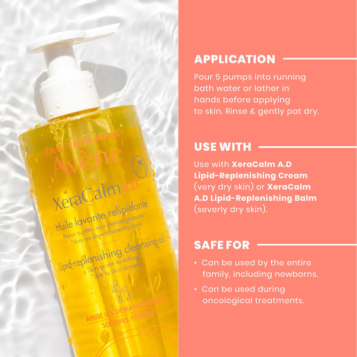 AVENE XeraCalm A.D Reinigungsöl (400 ml)