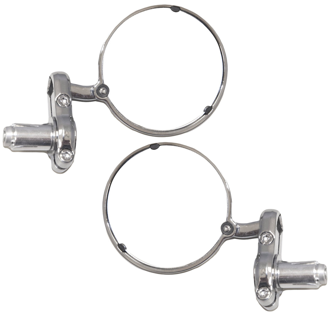 MIR40CH Chrome Universal Bar End Mirror for 7/8 Handle Bar