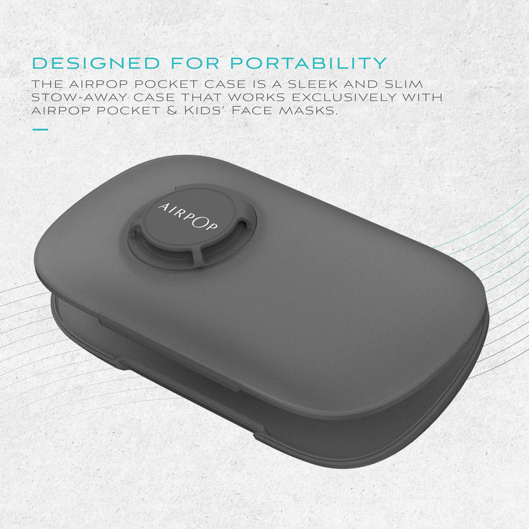 Pocket Case for Reusable Face Mask, Suitable Pocket Face Mask Reusable Kids Face Masks, Portable Carry Case for Mask, Black