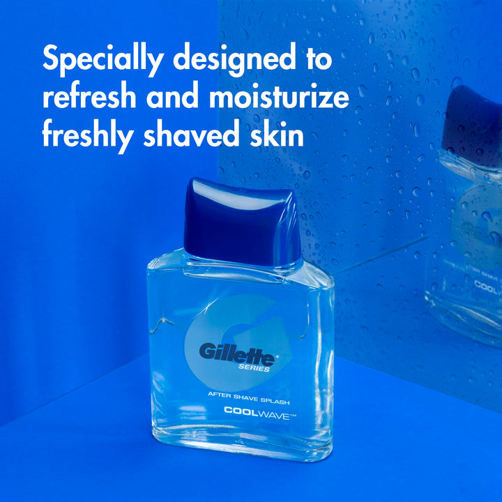 Series Cool Wave After Shave, Aftershave for Men, After Shave Cologne Men, 3.3 fl oz, 100 ml, After Shave Lotion for Men, Post Shave Balm Men, Aftershave, Mens Aftershave, Aftershave Balm