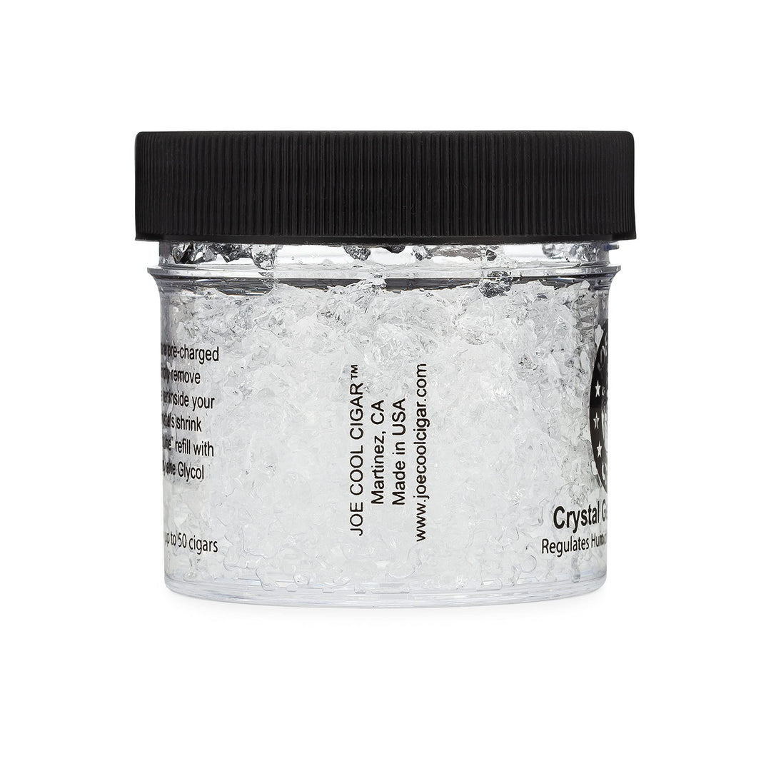 Joe Cool Cigar Crystal Gel Humidifier for Cigar Humidors (2 oz Jars) - 2 Pack