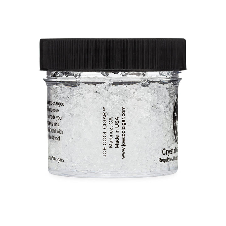 Joe Cool Cigar Crystal Gel Humidifier for Cigar Humidors (2 oz Jars) - 2 Pack