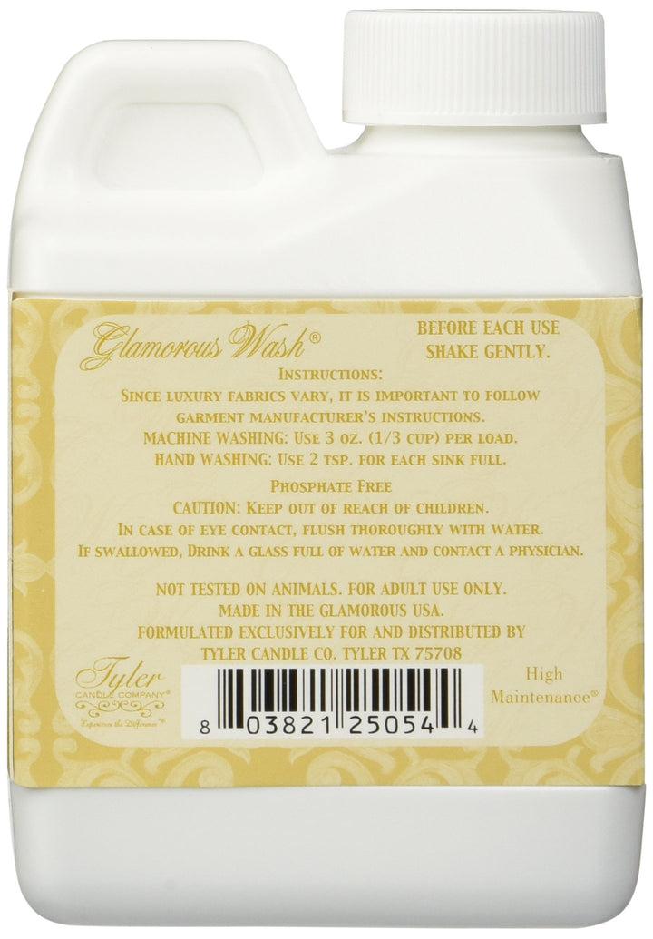Tyler Glamorous Wash High Maintenance 4oz Fine Laundry Detergent