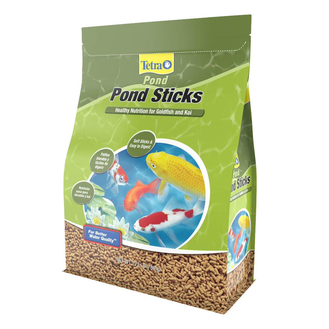Pond Pond Sticks, Pond Fish Food, for Goldfish and Koi, 1.72 Pounds
