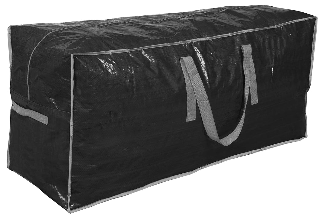 Christmas Tree Storage Bag | Fits Up to 7.5 Ft. Tall Disassembled Tree I 45x15x20 Holiday Tree Storage Case | Protective Zippered Artificial Xmas Tree Bag (7.5ft, Black)