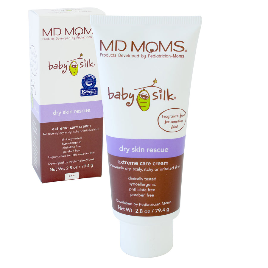 Baby Skin Cream by MD Moms - Extreme Dry Skin Rescue - Eczema Approved Hypoallergenic Formula by Pediatricians