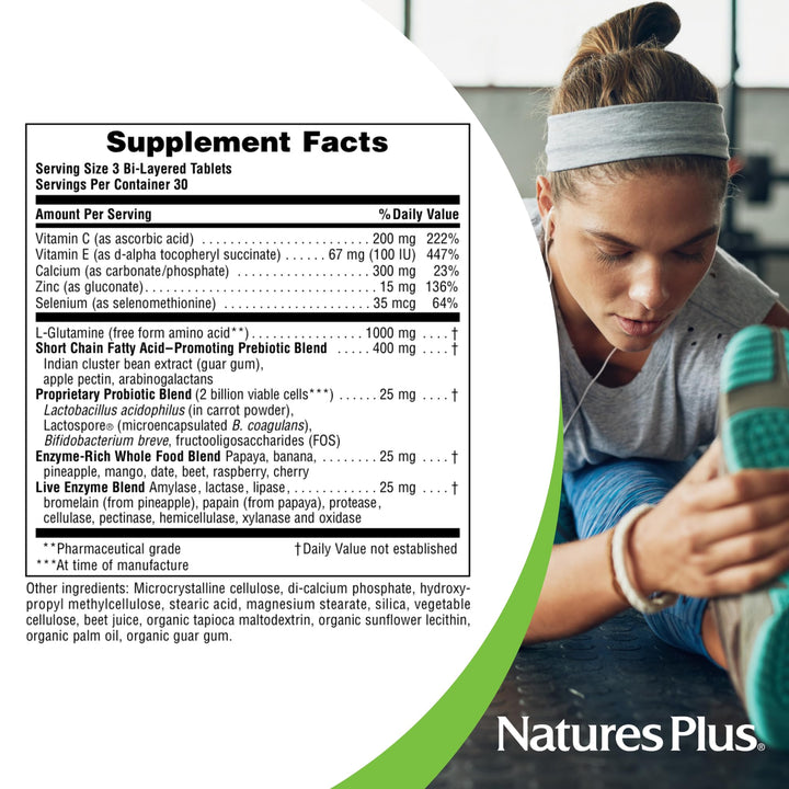 NaturesPlus GI Natural Total Digestive Wellness - 90 Bi