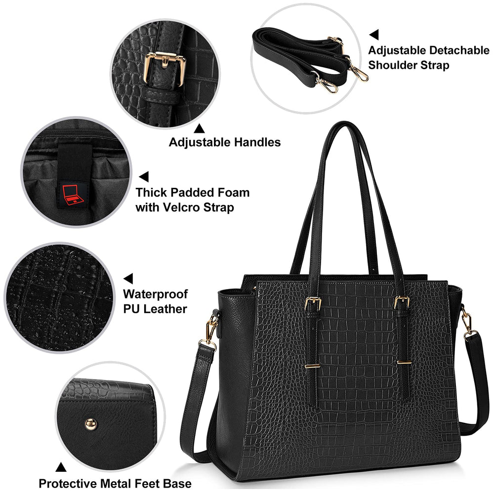 Laptop Bag for Women 15.6 Inch Large Capacity Laptop To