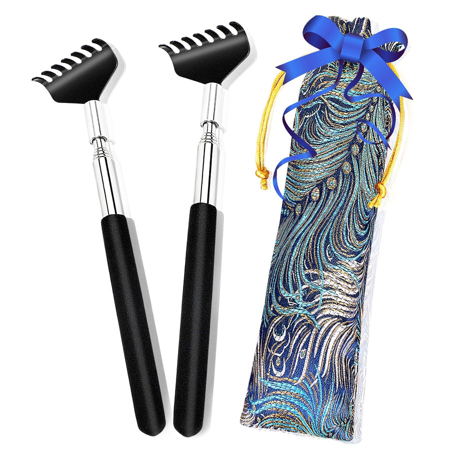 ONEEKK Back Scratcher, 2 Park-Black Mazicla Stainless S