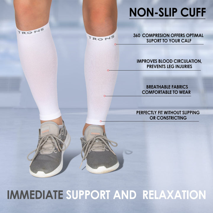Trons Calf Compression Sleeves - Compression Socks for 