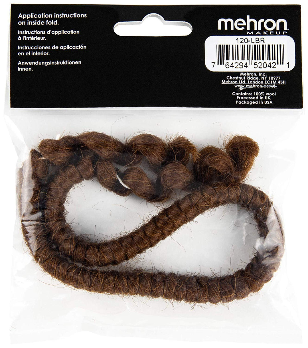 Crepe Hair 12-inch Braid (Light Brown)