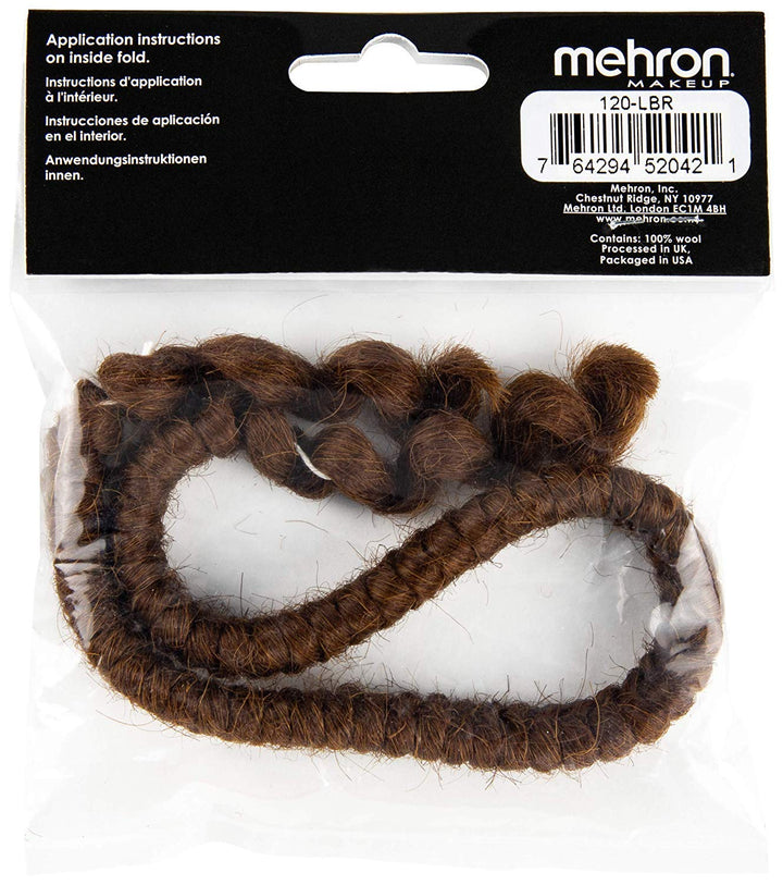 Crepe Hair 12-inch Braid (Light Brown)