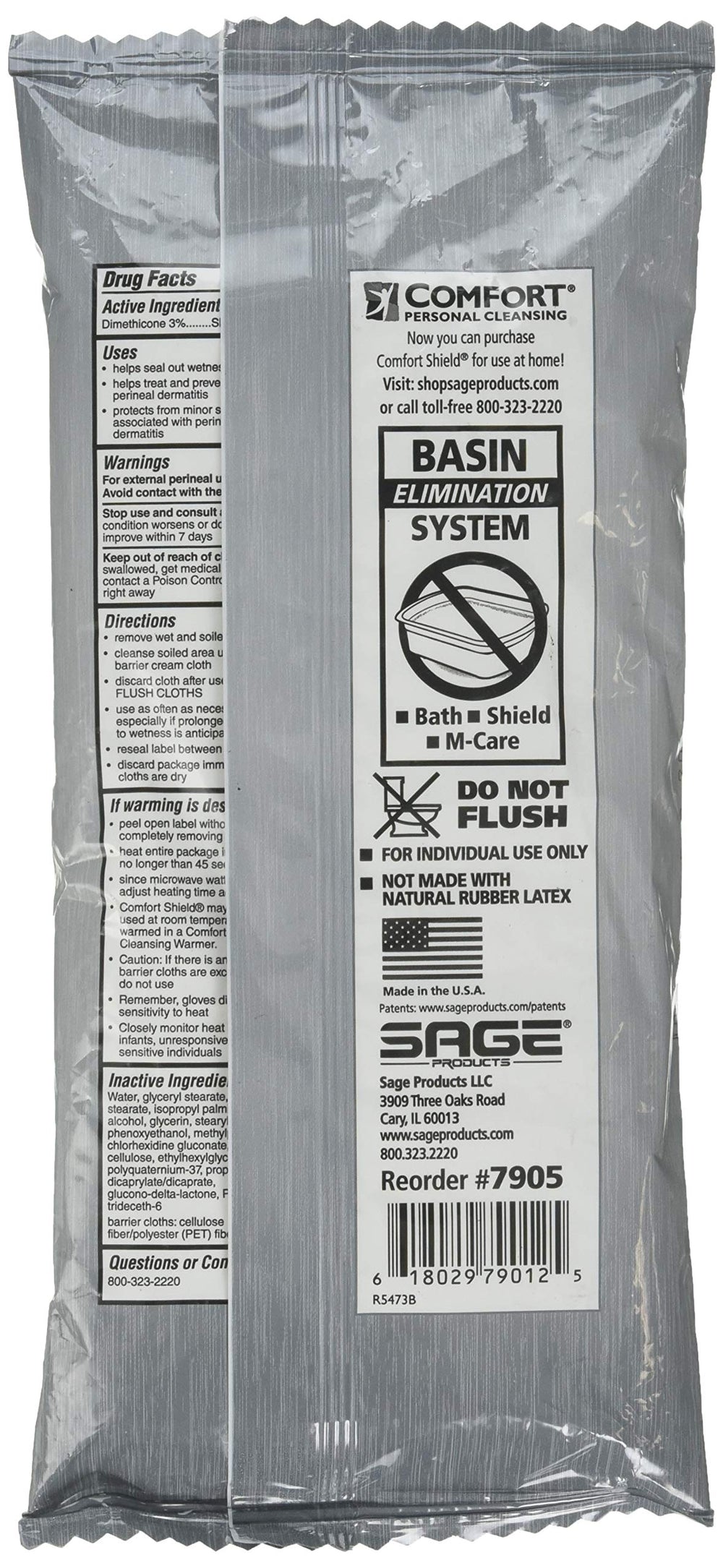 Comfort Shield Incontinent Care Wipe Soft Pack Dimethic