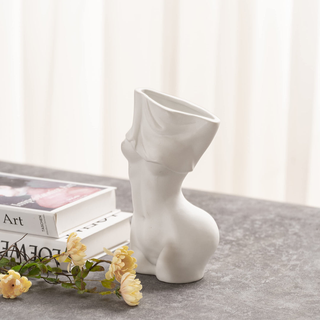 Feminine Body Vases,Feminine Curve Vases,Unique Undress