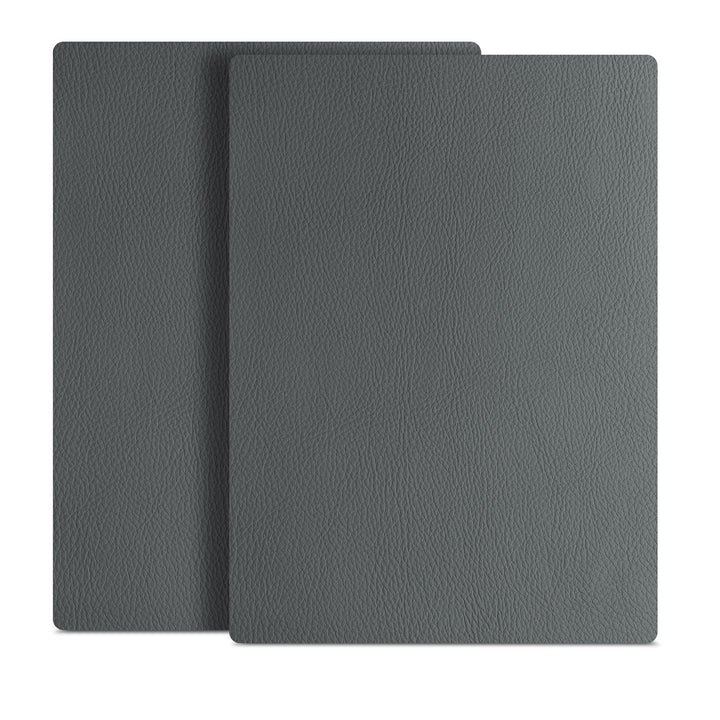 Leather Repair Patch 8x11 inch 2 Pcs, Durable Self Adhesive Vinyl and Leather Repair Kit for Couch, Car Seats, Boat Seat, Furniture, Upholstery, Auto Interior, Sofa, Chair - Dark Grey #1