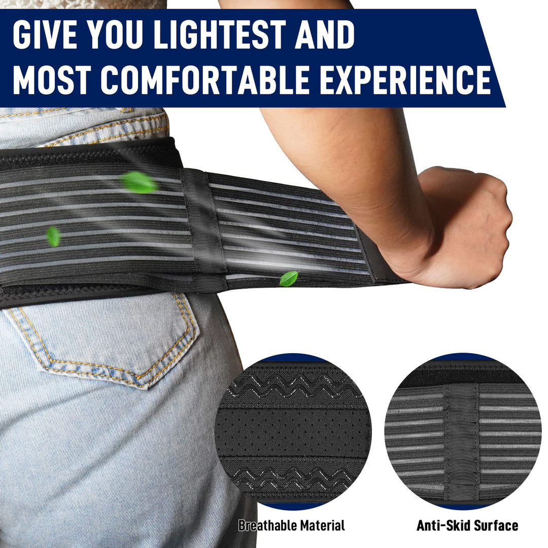 FEATOL Sacroiliac Hip Belt-Si Joint Belt For Women And 