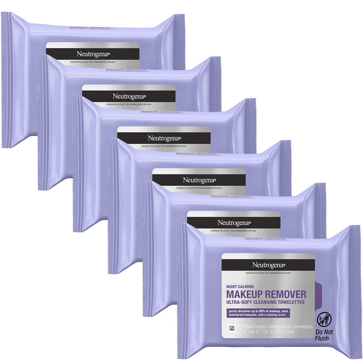 Neutrogena Night Calming Cleansing Makeup Remover Face 