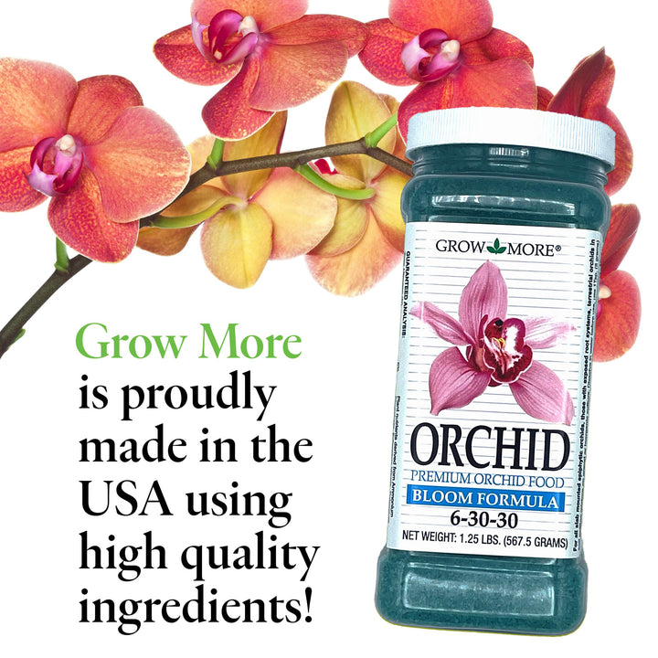 Premium Orchid Food Bloom Formula 1.25 lbs. 6-30-30