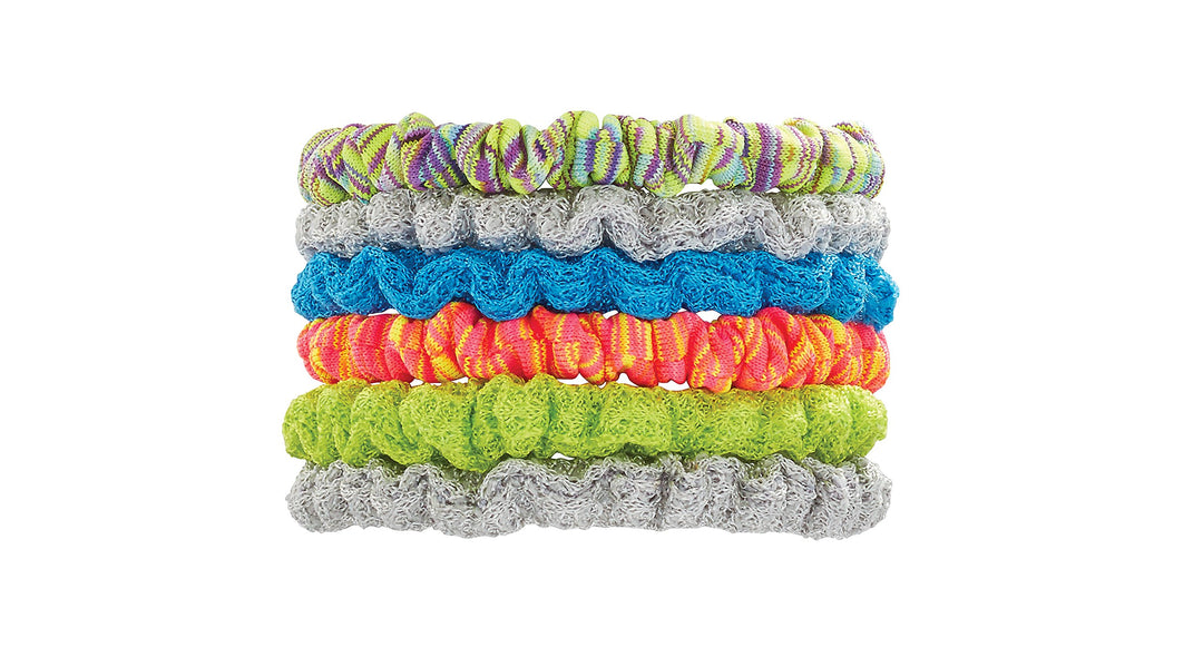 Goody Ouchless 1945788 Ponytailers, Sport Bright