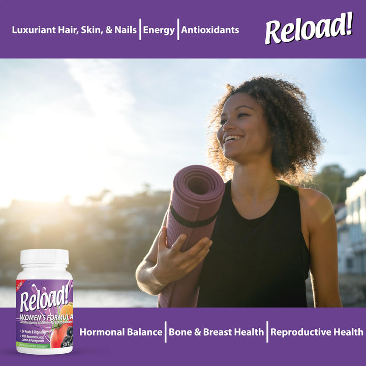 Reload! for Women, All Natural, Multivitamin, Multimine