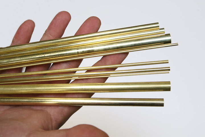 K&amp;S 3400 Round Brass Telescopic Tubing Assortme