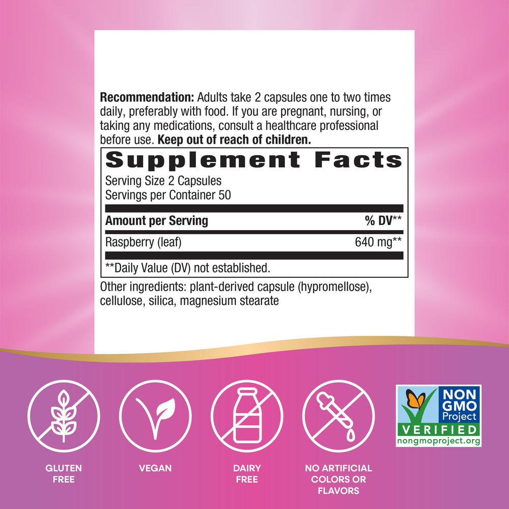 Nature's Way Raspberry Leaf, Traditional Support fo