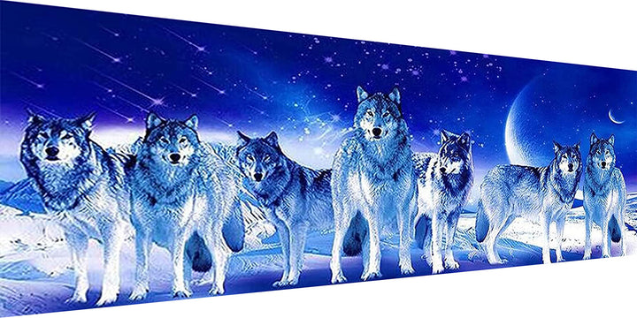 5D Diamond Painting Kits for Adults, Large Diamond Art Kits Full Drill Diamond Painting Kit for Adult Beginners, DIY Crystal Picture Art for Home Wall Decor 30x90cm/12x35in