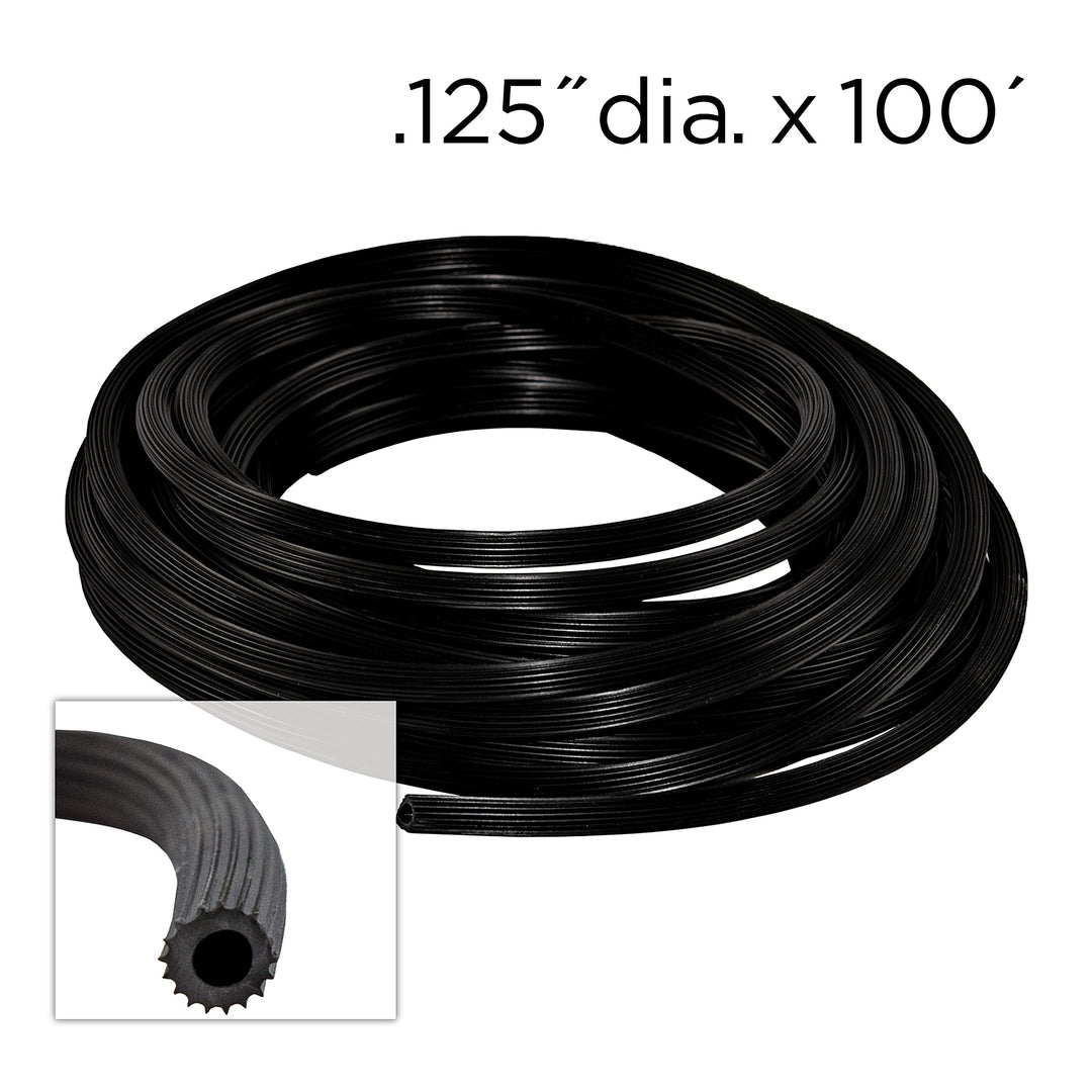 FSP8521-U 100&#39; Spline, .125 in X 100 ft, Black, Foot